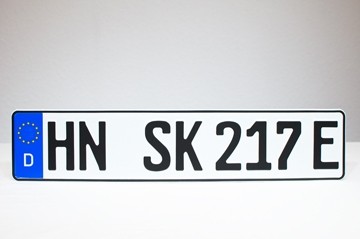 Kfz Kennzeichen Ab 4 99 Bei Schilderkroten De Bestellen
