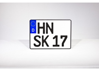 Schilderkröten KFZ-Kennzeichen 520x110mm, DIN-Zertifiziert für Auto und  Fahrradträger (2 Stück) : : Auto & Motorrad